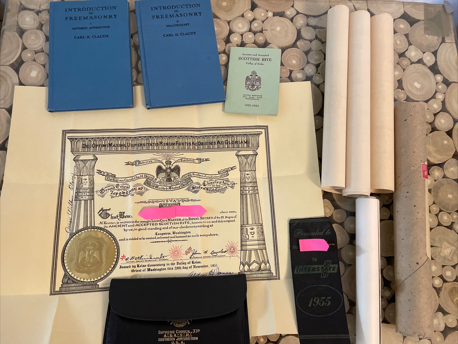 Freemasonry Books Ciphers Rituals Rites Ephemera Longview WA Masons Freemasons