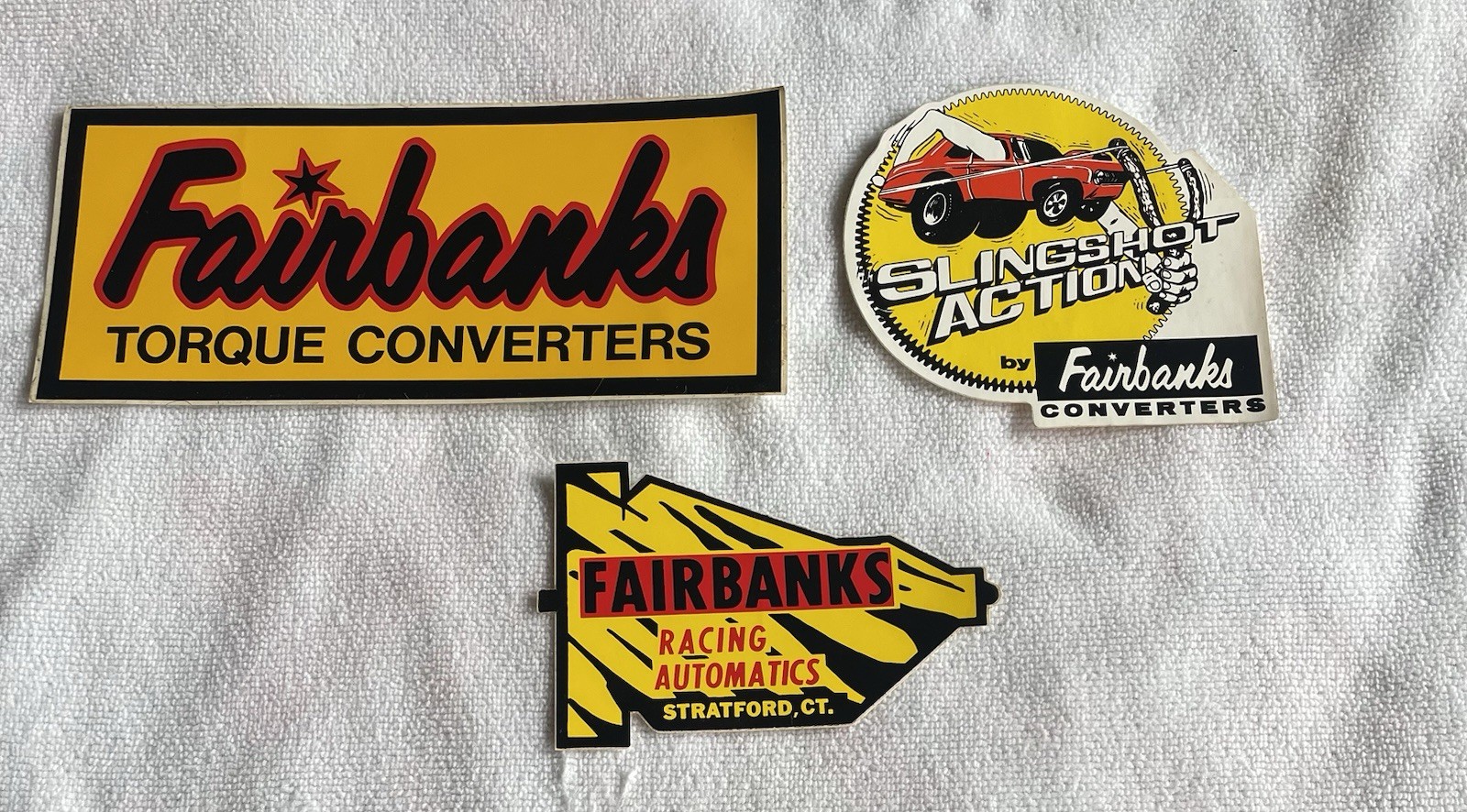 Vintage Fairbanks Decal Lot Vintage Fairbanks Decal Lot