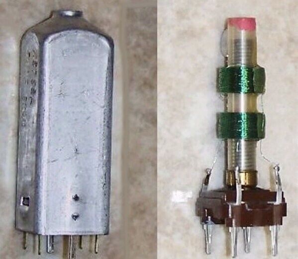 = LOOK = VINTAGE tube transistor radio DIY - repair NOS IF transformer coil