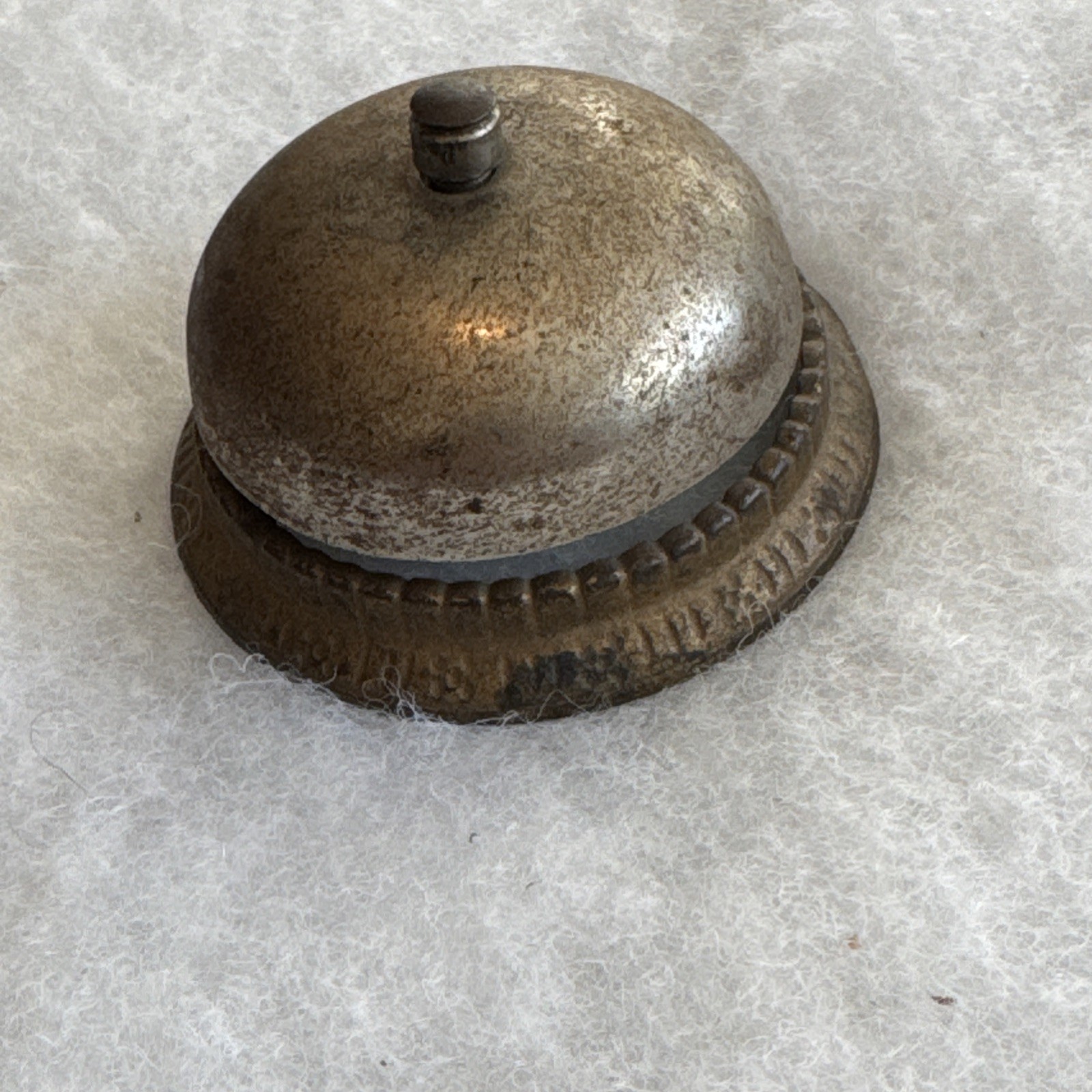 Antique Vintage Hotel Motel  Counter Front Desk Bellhop SERVICE BELL Works