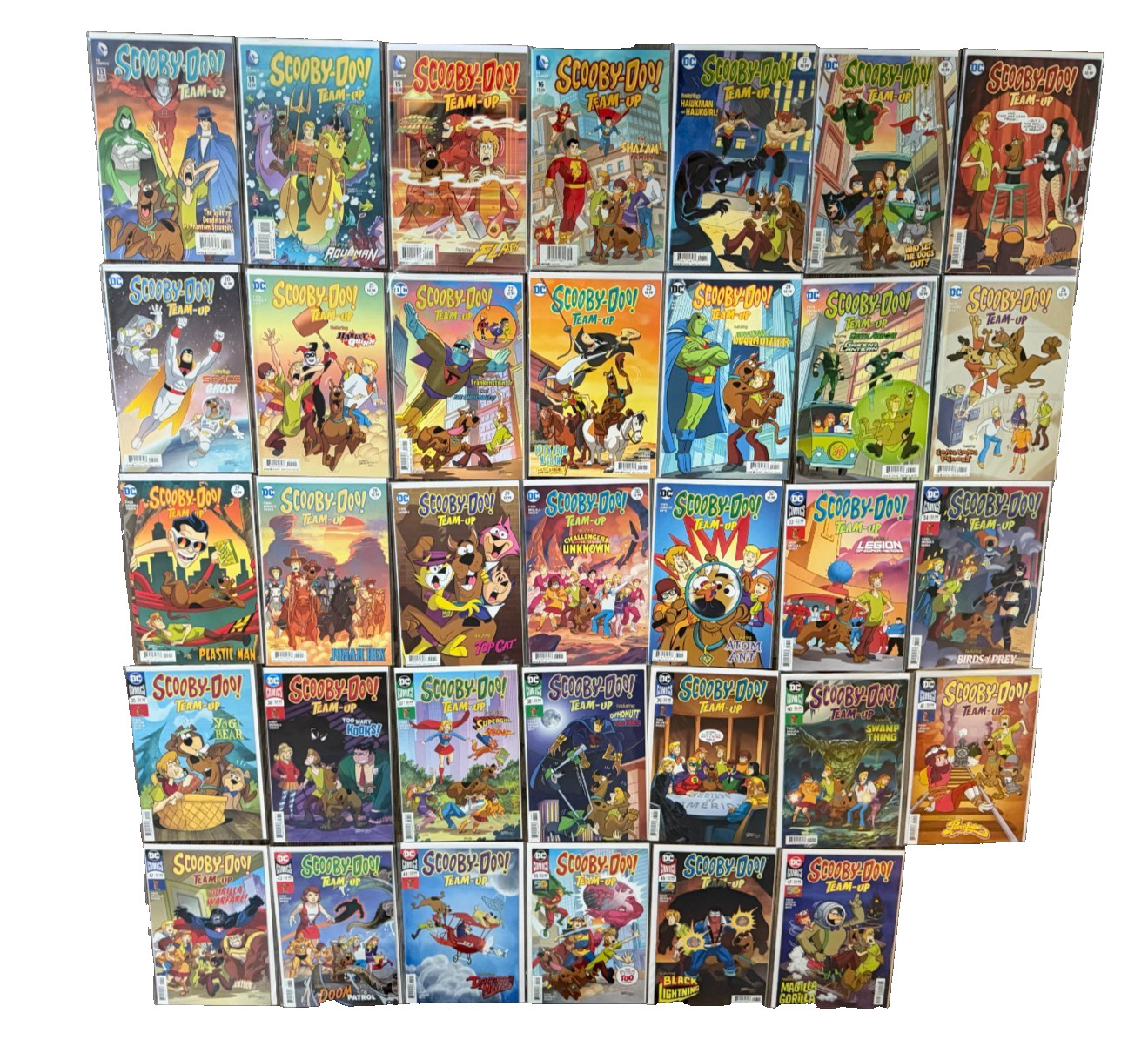 Scooby-Doo 34 Issue Lot DC Comics Team-Up Cartoon Network  13-47 MISSING 31