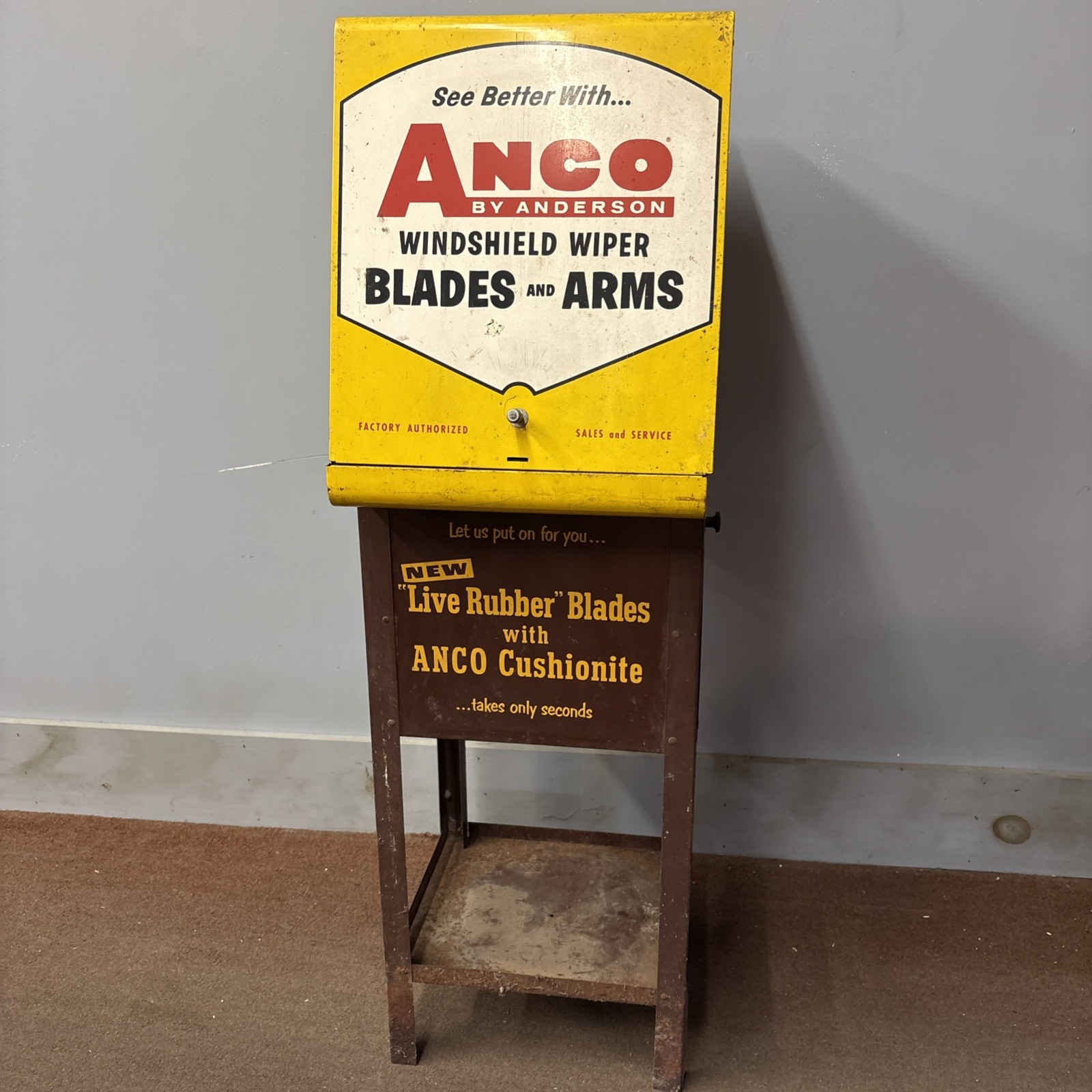 Vintage Anco Wiper Blade Display Floor Model Price reduced again  