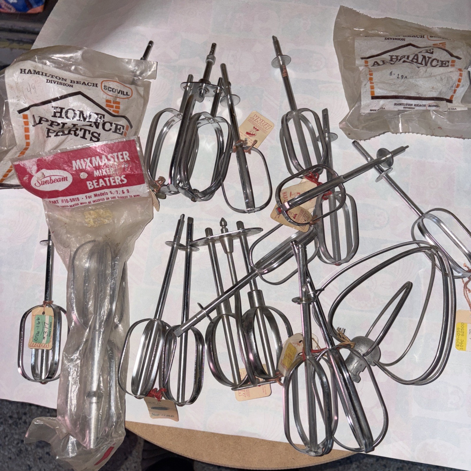 Vintage Hamilton Beach Mixer Parts Scovill  w/MMB Retro
