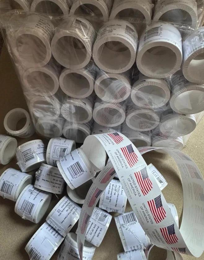 20 Roll Of 100 2025 U.S. Flag First Class US Postage Stamps 2000PCS New--