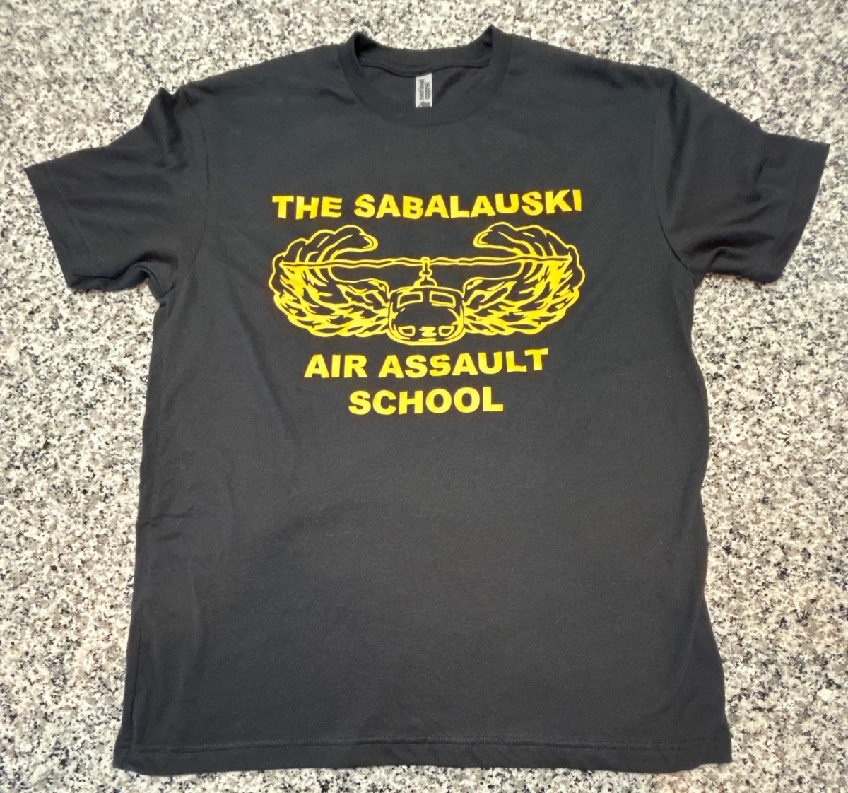 US Army Air Assault School, 101st Airborne Div, Ft Campbell T-Shirt; M; Original
