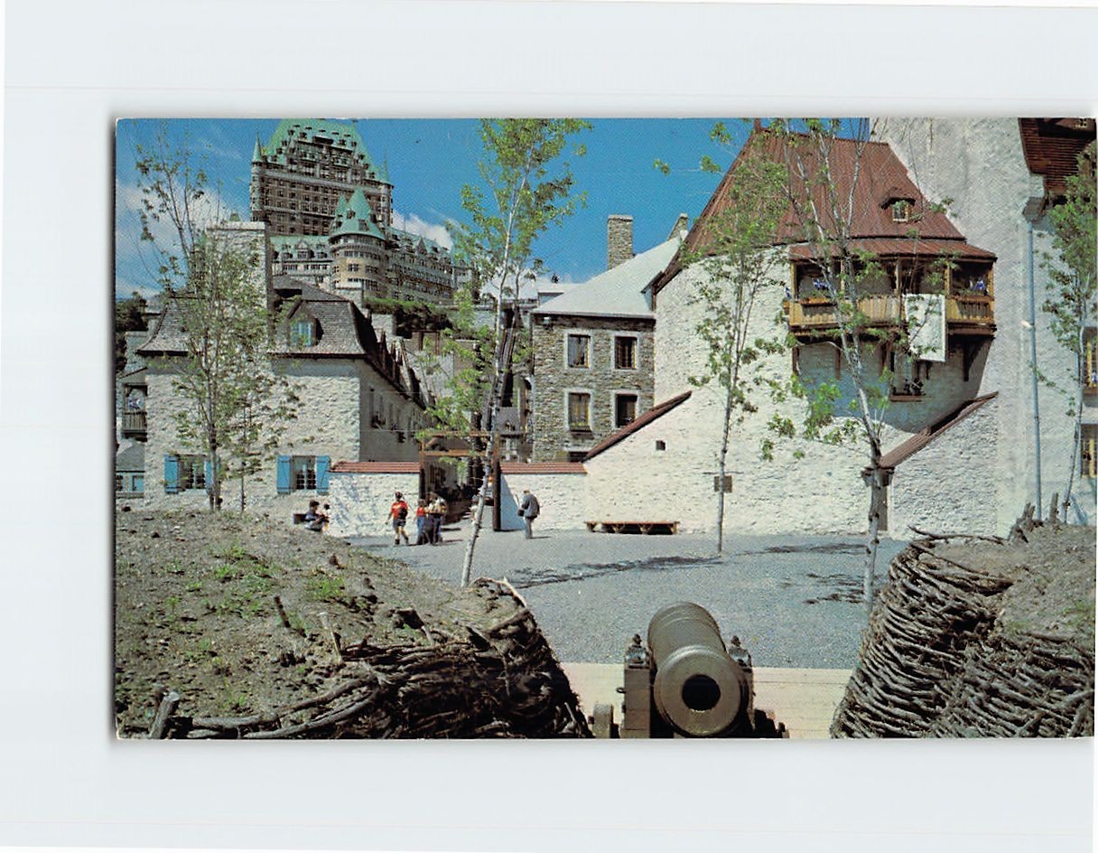 Postcard La Batterie Royal Quebec City Canada
