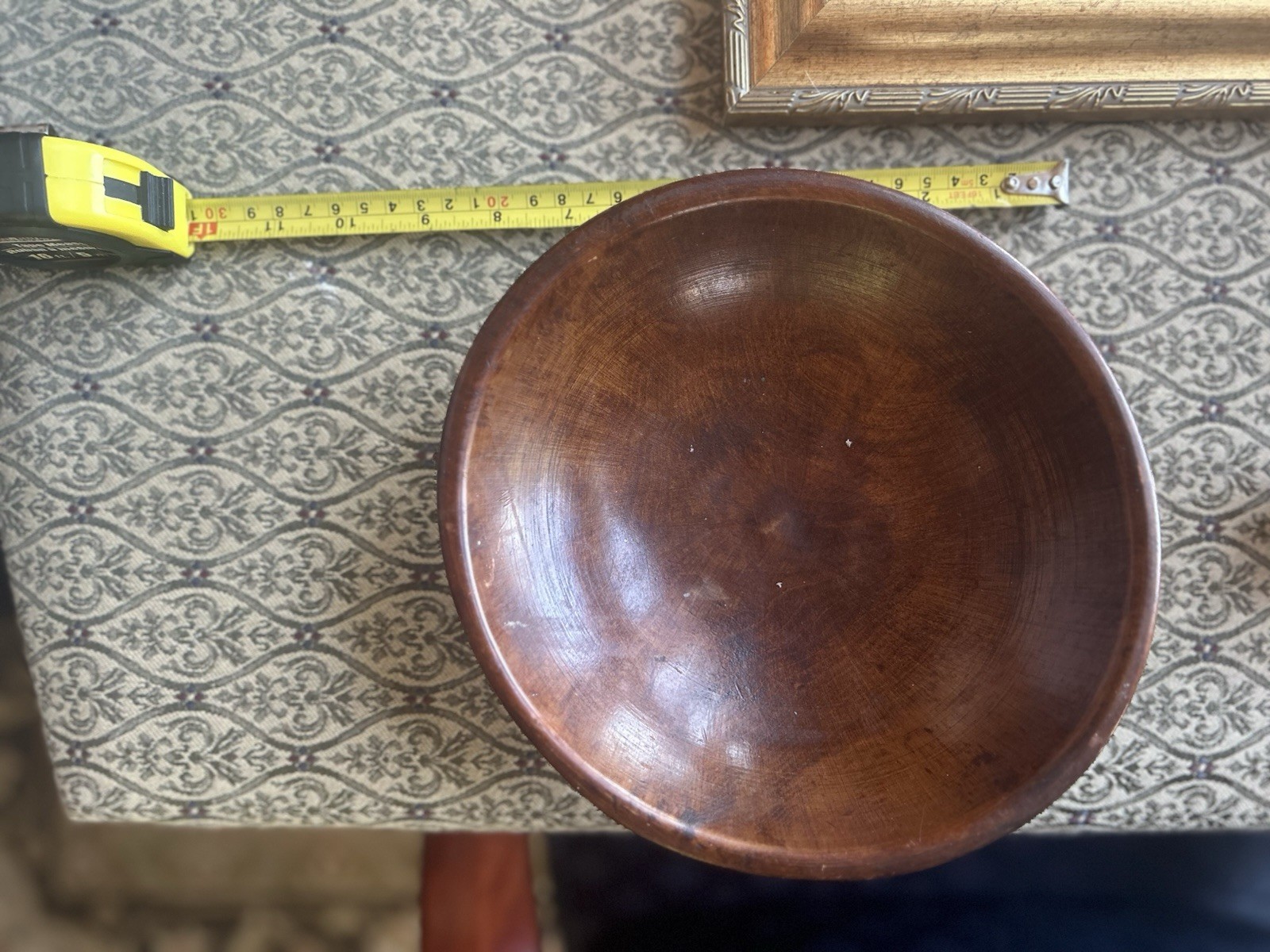 VINTAGE GENUINE WOODCRAFTERY PRODUCT WOODEN BOWL BEAUTIFUL CONDITION