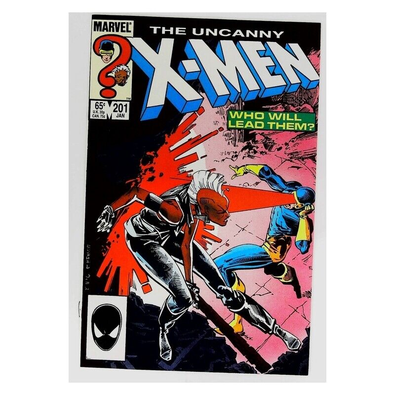 Uncanny X-Men (1981 series) #201 in Near Mint minus condition. Marvel comics [m&