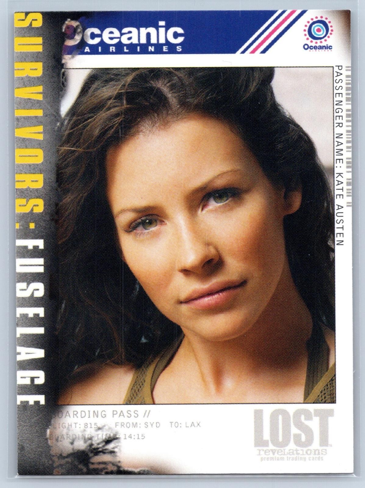 2006 Inkworks Lost Revelations #3 Kate Austen