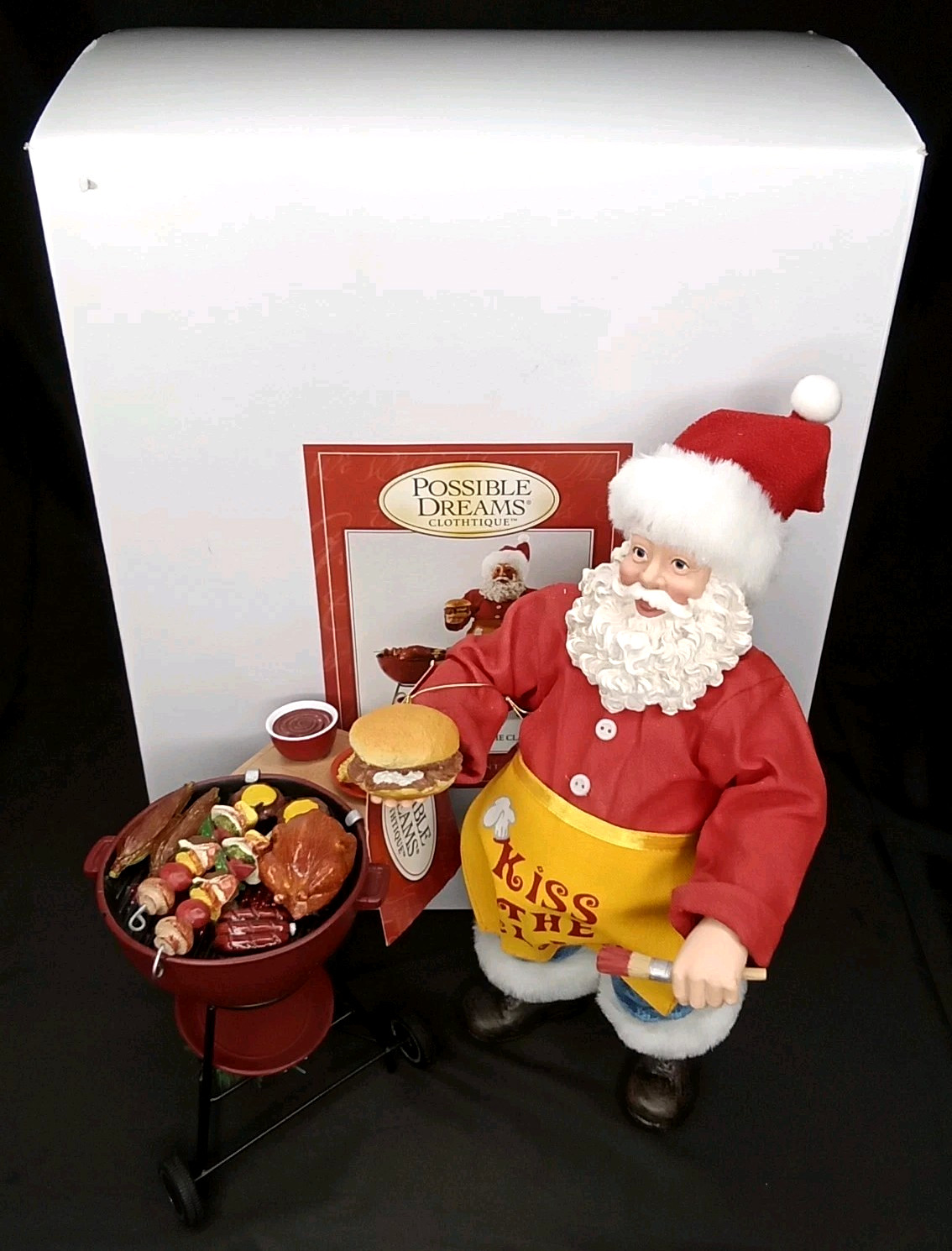Department 56 Possible Dreams Kiss The Claus Christmas Figurine & Original Box