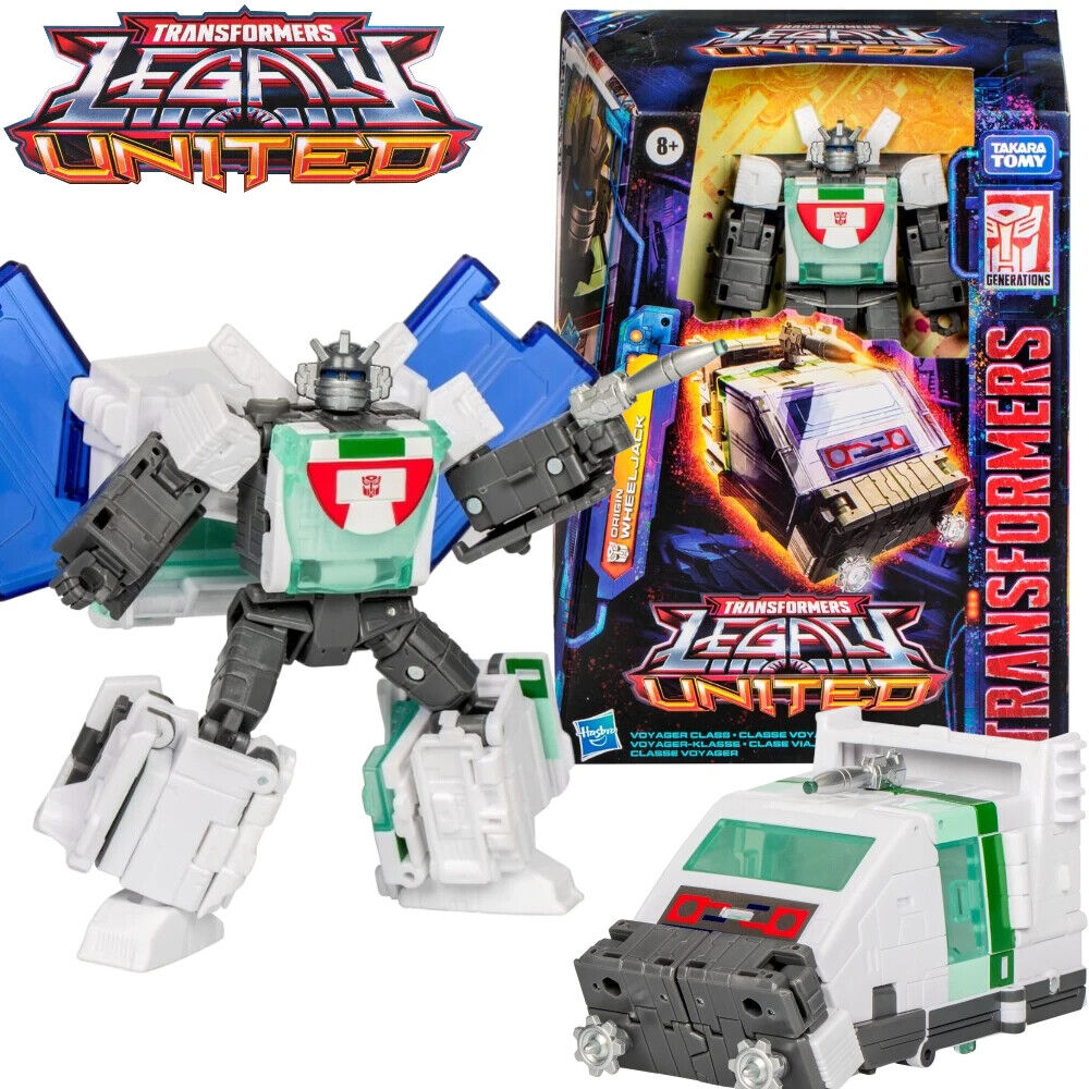 Transformers Legacy United Origin Wheeljack Voyager Action Figure Model Toy Coll