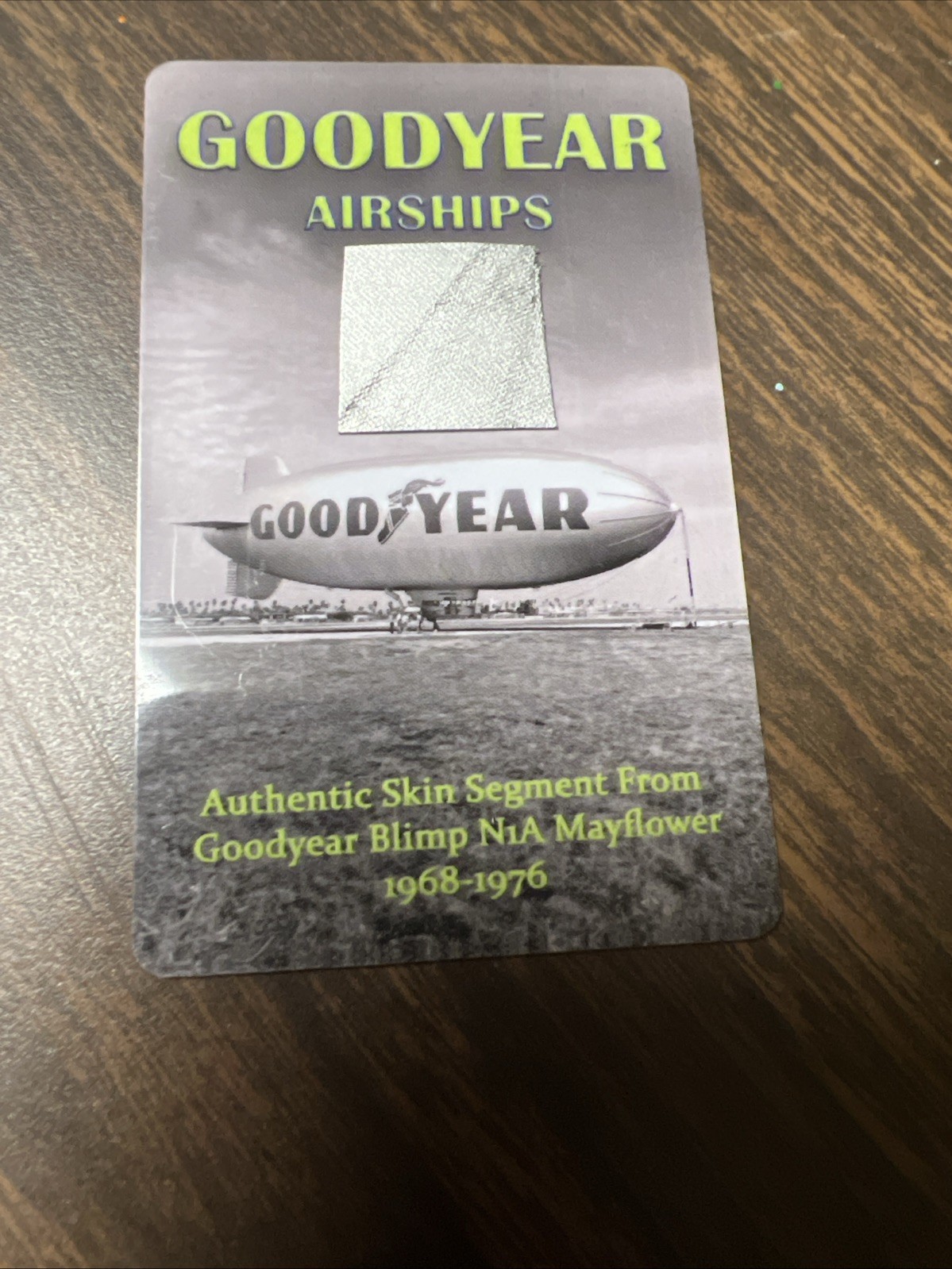 1968-1976 Authentic Skin Segment From Goodyear Blimp N1A Mayflower 🔥