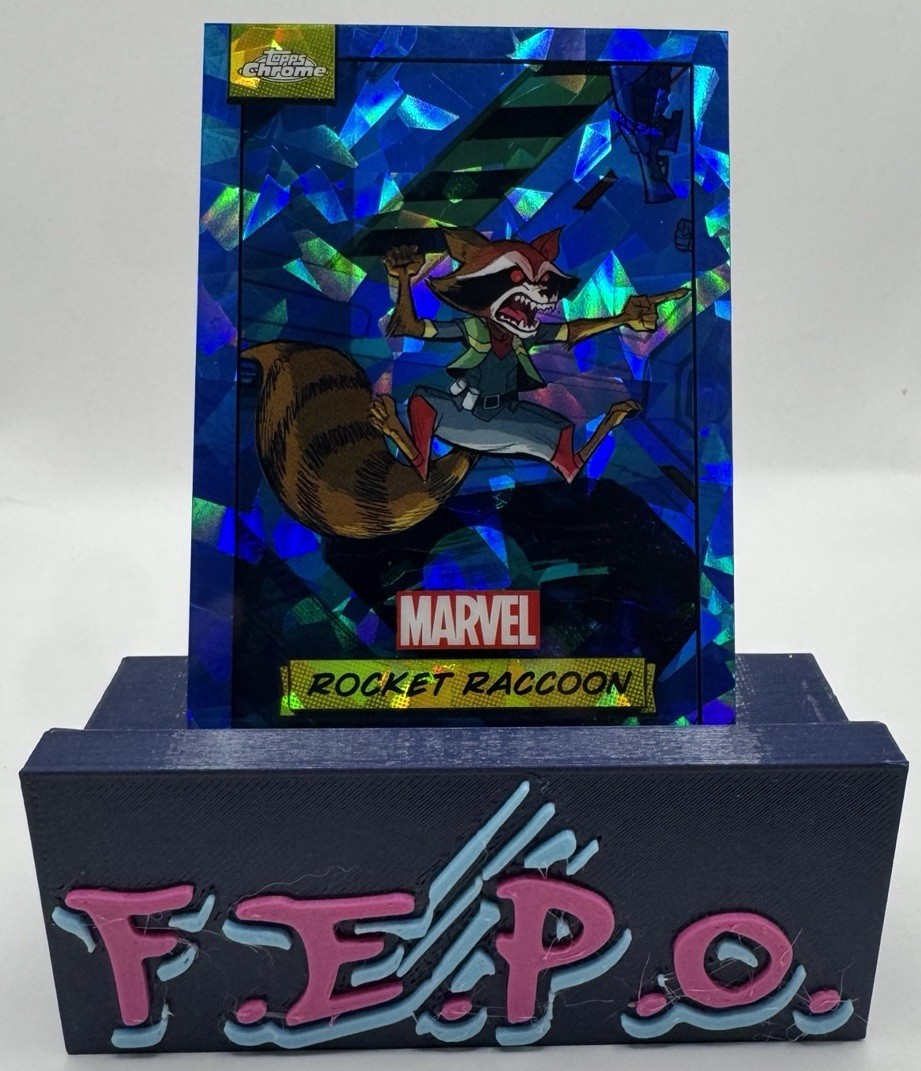 2024 Topps Chrome Sapphire Marvel Guardians of the Galaxy’s Rocket Raccoon #33 2024 Topps Chrome Sapphire Marvel Guardians of the Galaxy’s Rocket Raccoon #33