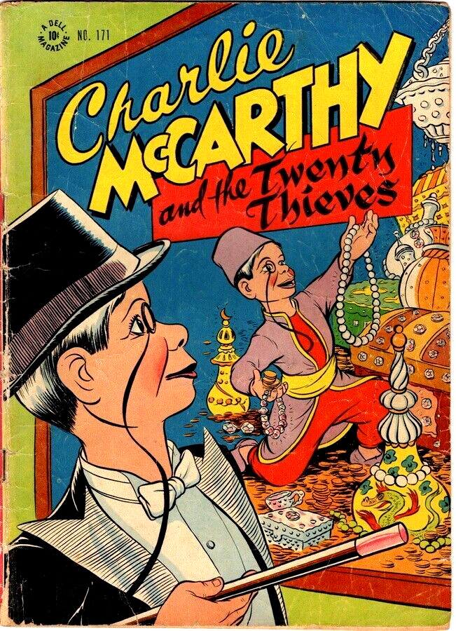 Charlie McCarthy, Dell Four Color 171, Nov 1947,Edgar Bergen\'s and Charlie Photo Charlie McCarthy, Dell Four Color 171, Nov 1947,Edgar Bergen\'s and Charlie Photo