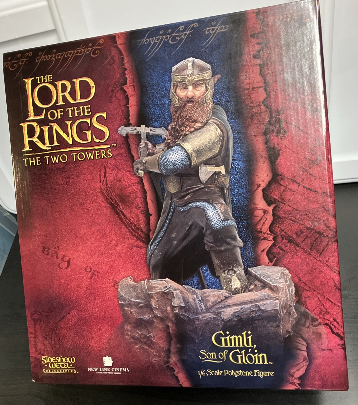 Sideshow/Weta LOTR The Two Towers Gimli Son of Gloin Statue #0070/2000 Sideshow/Weta LOTR The Two Towers Gimli Son of Gloin Statue #0070/2000