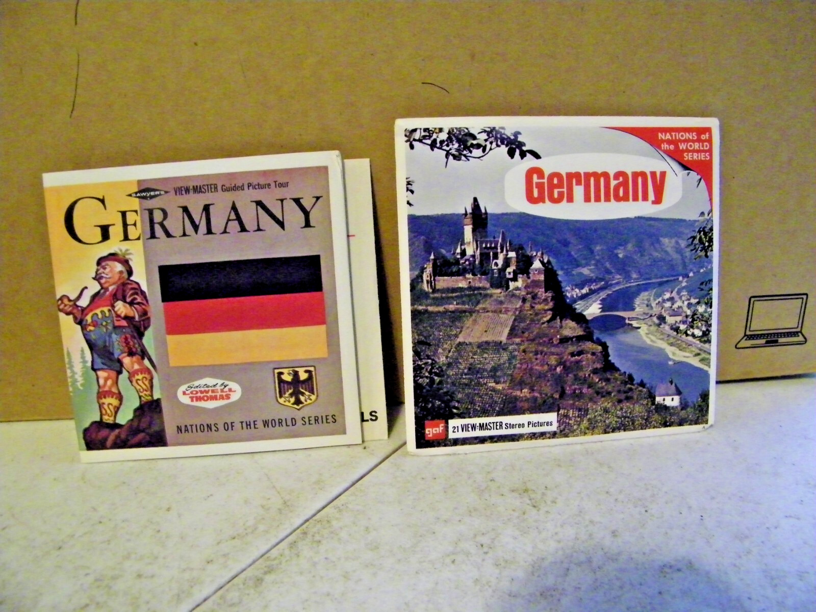 gaf View Master Packet B 193 Germany Three Reel Set