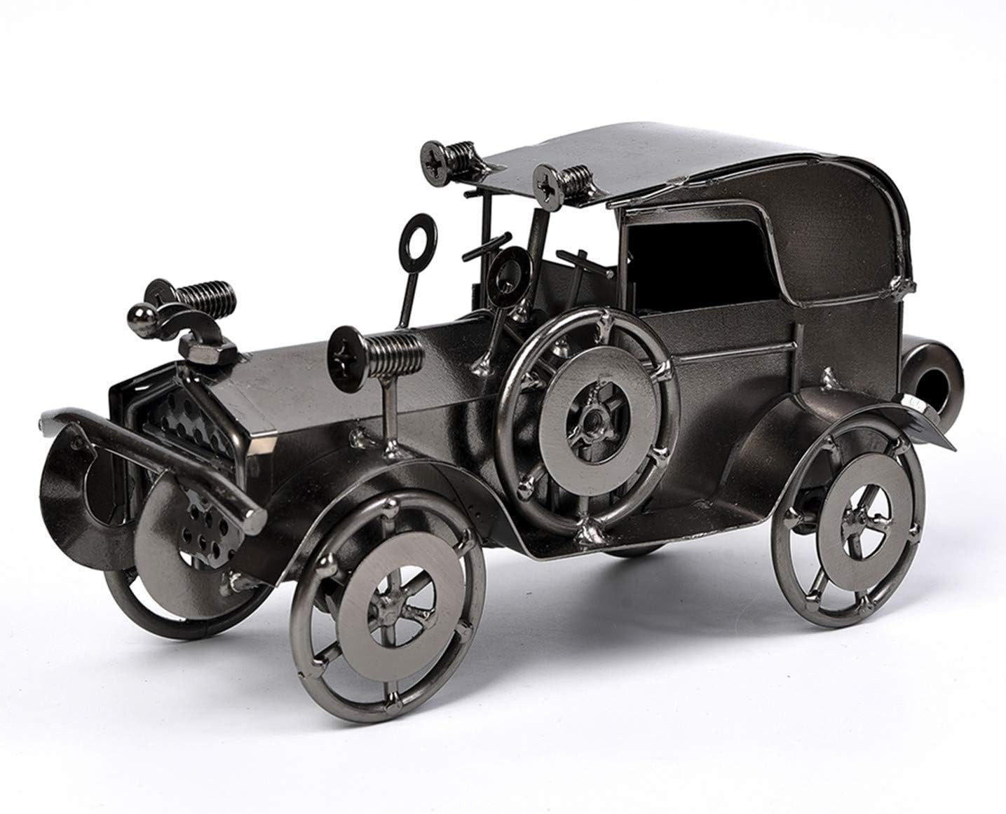 Metal Antique Vintage Car Model Handcrafted Collections Collectible Vehicle for