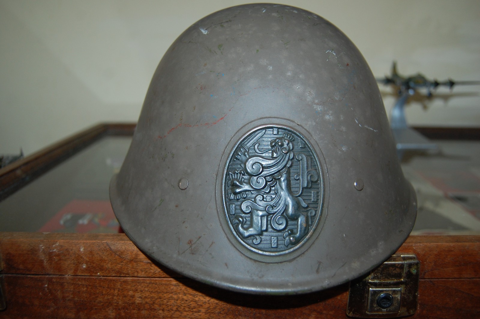 Original WW2 Dutch Helmet in Excellent Condition (pre-German Invasion)