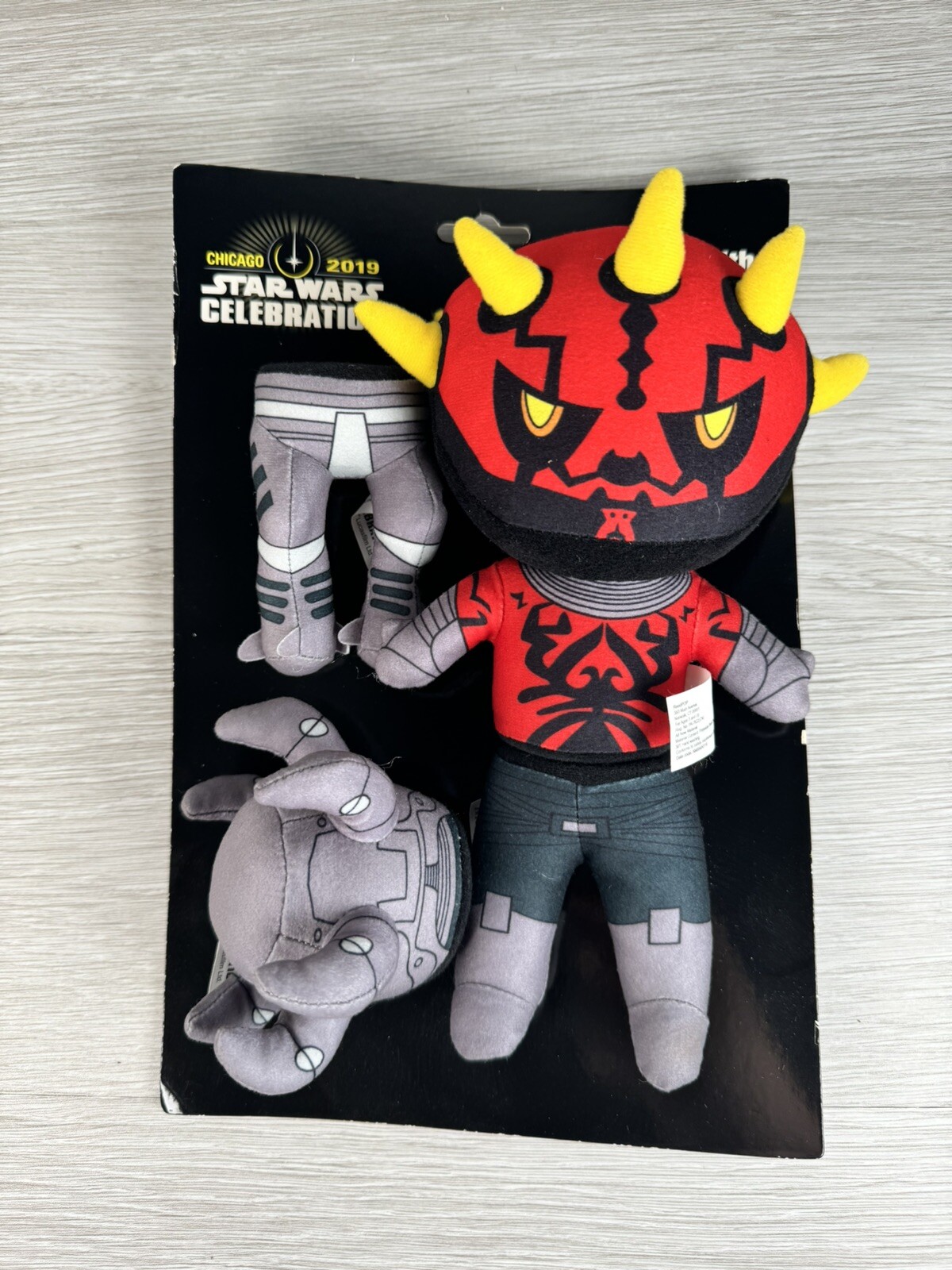 Star Wars: Plush Darth Maul W/ Exchangeable Legs - Celebration 2019 Chicago