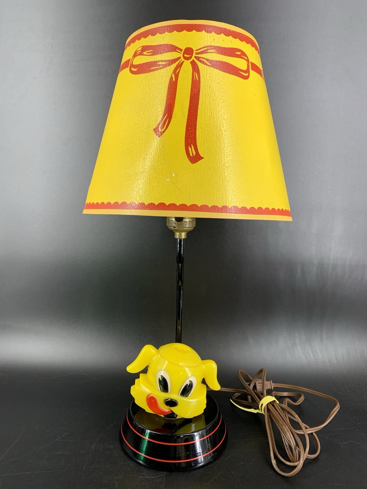 Vintage 1950's KEN-L-RATION Fido Dog Night Light Lamp WORKS GREAT Vintage 1950's KEN-L-RATION Fido Dog Night Light Lamp WORKS GREAT