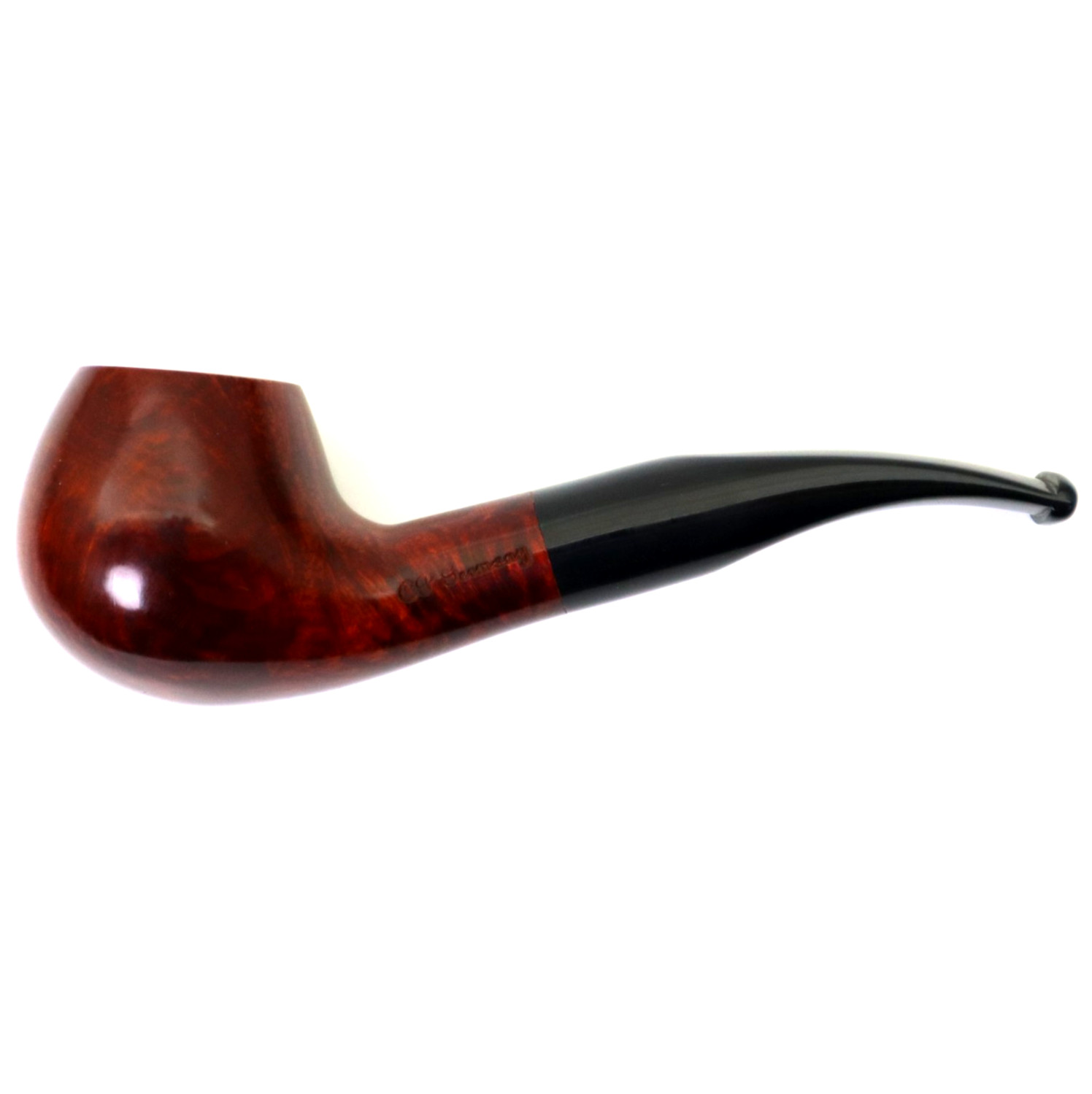 Bent Apple Briar Tobacco Pipe | Handmade German Smoking Pipe | Gift Box 6282