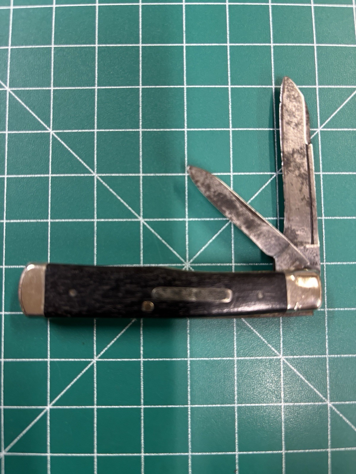 Vtg C.F Wolfertz Gunstock Jack Knife Allentown PA USA RARE 1862-1922