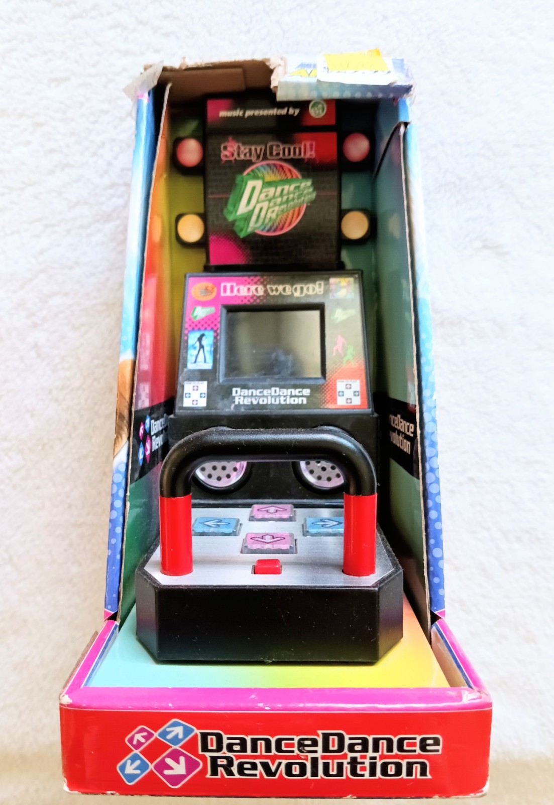 Super Impulse Dance Dance Revolution Finger Arcade Game NIB
