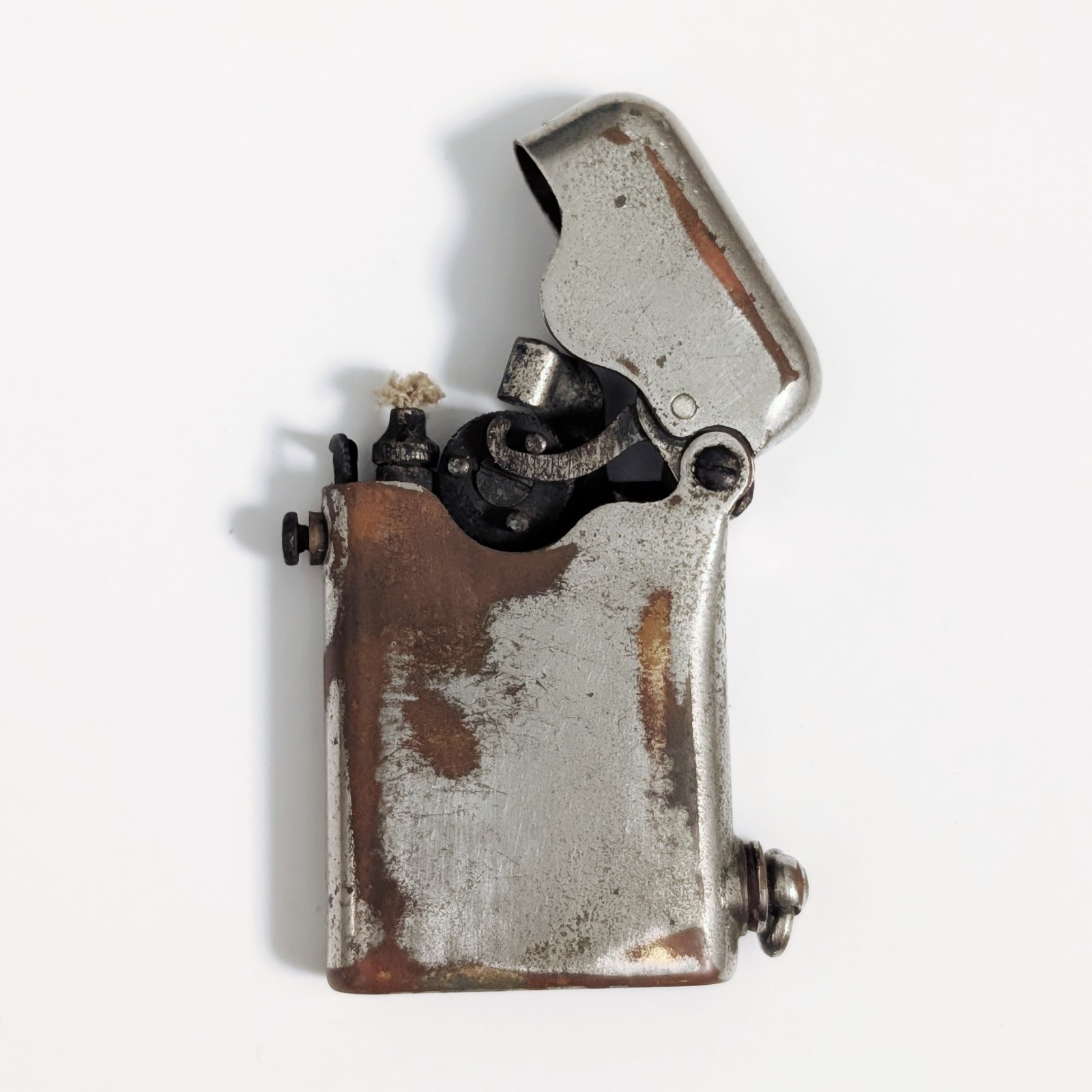 Rare 1920s Thorens Single Claw Petrol Lighter Swiss Pat 137508 Restoration 