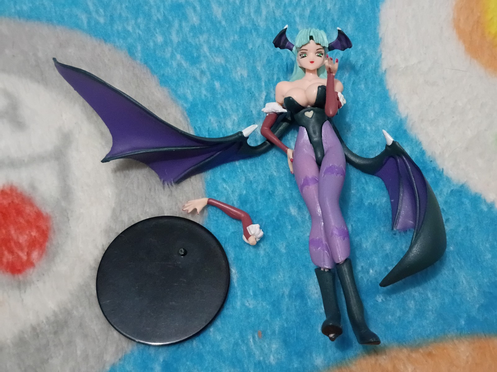 Rare Yujin Darkstalkers Morrigan Aensland Figure 2000 Capcom Vampire Savior