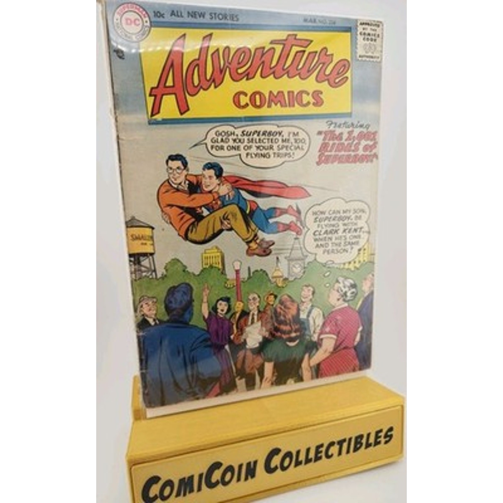 Adventure Comics #234 1957 DC Curt Swan Superboy Silver Age Complete Reader Copy