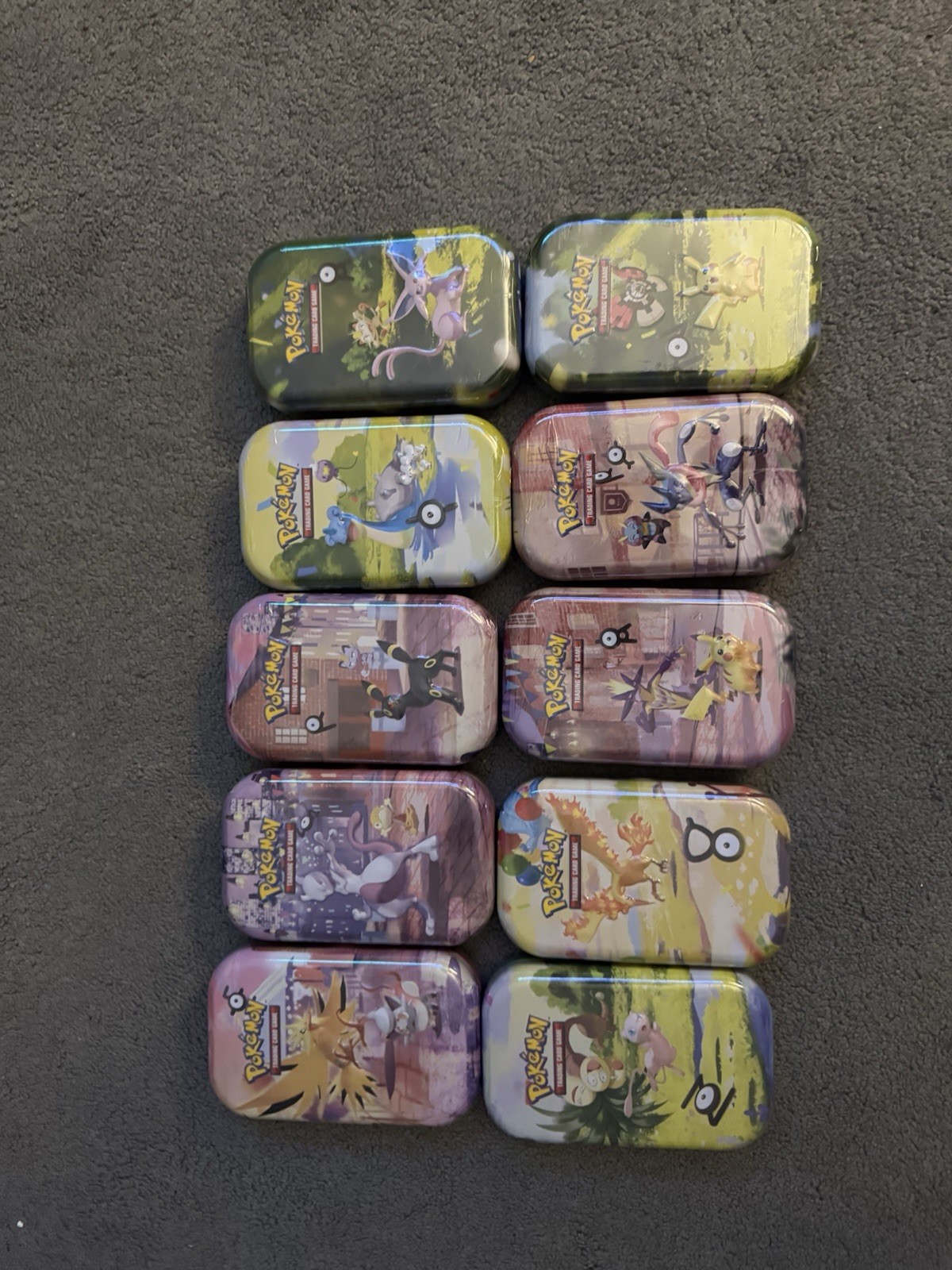 Pokemon 30th Anniversary Celebration Mini Tin New & Sealed X10 ✅ Full Set ✅ Pokemon 30th Anniversary Celebration Mini Tin New & Sealed X10 ✅ Full Set ✅