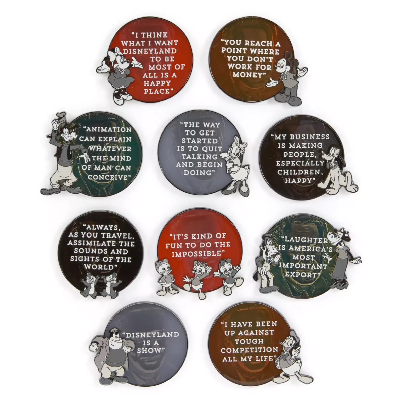 SEALED 2026 Walt Disney Quotes Mystery Pin Blind Pack 2-Pc. Pin Set NIB Presale SEALED 2026 Walt Disney Quotes Mystery Pin Blind Pack 2-Pc. Pin Set NIB Presale