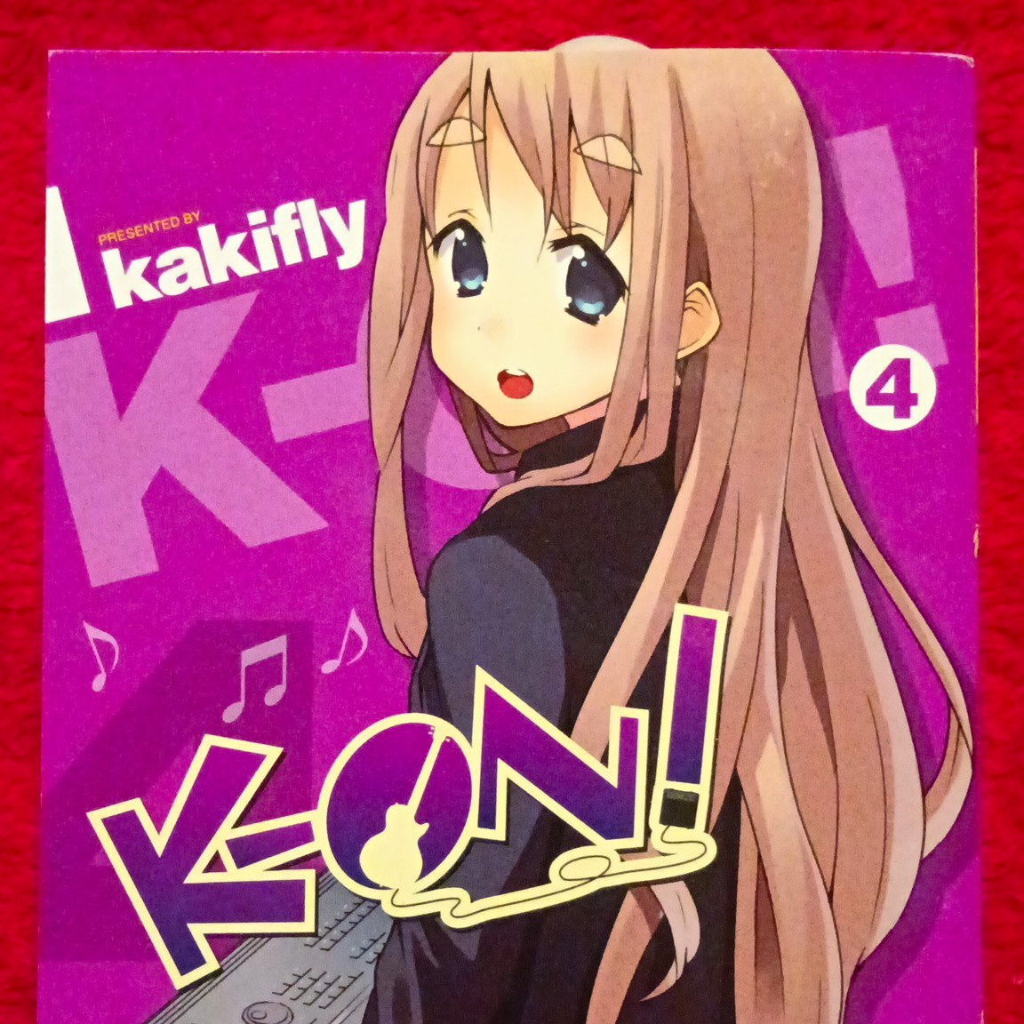 K-ON Volume 4 - 1st ed., 1st printing, by Kakifly paperback English
