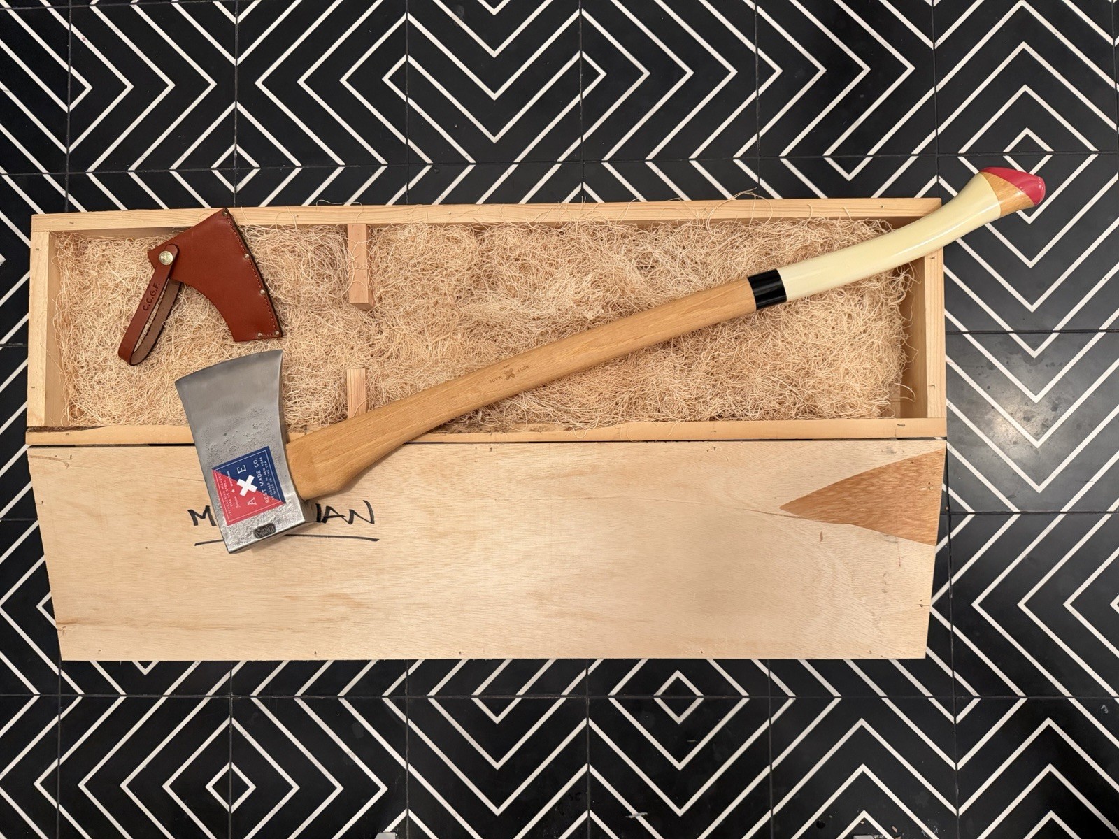 Best Made Company Huge Dayton Felling Axe made in USA - 5lb w/ crate