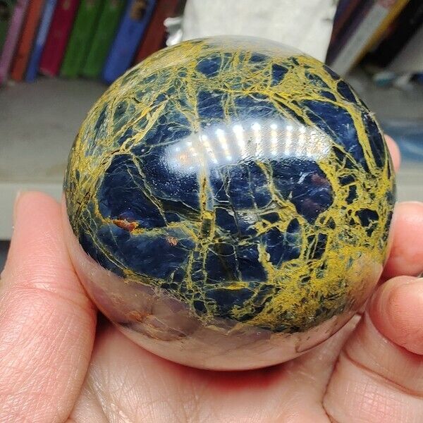 335g WOW Natural Rare Pietrsite Crystal ball Quartz Sphere Healing