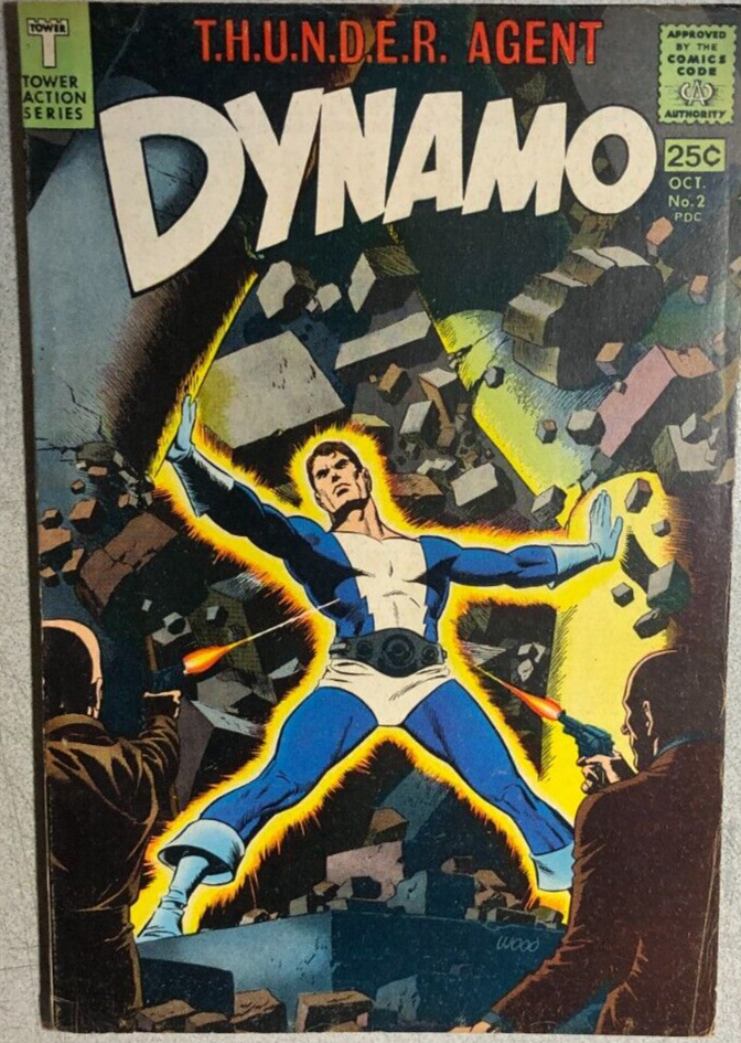 DYNAMO #2 (1965) Tower Comics Wally Wood FINE
