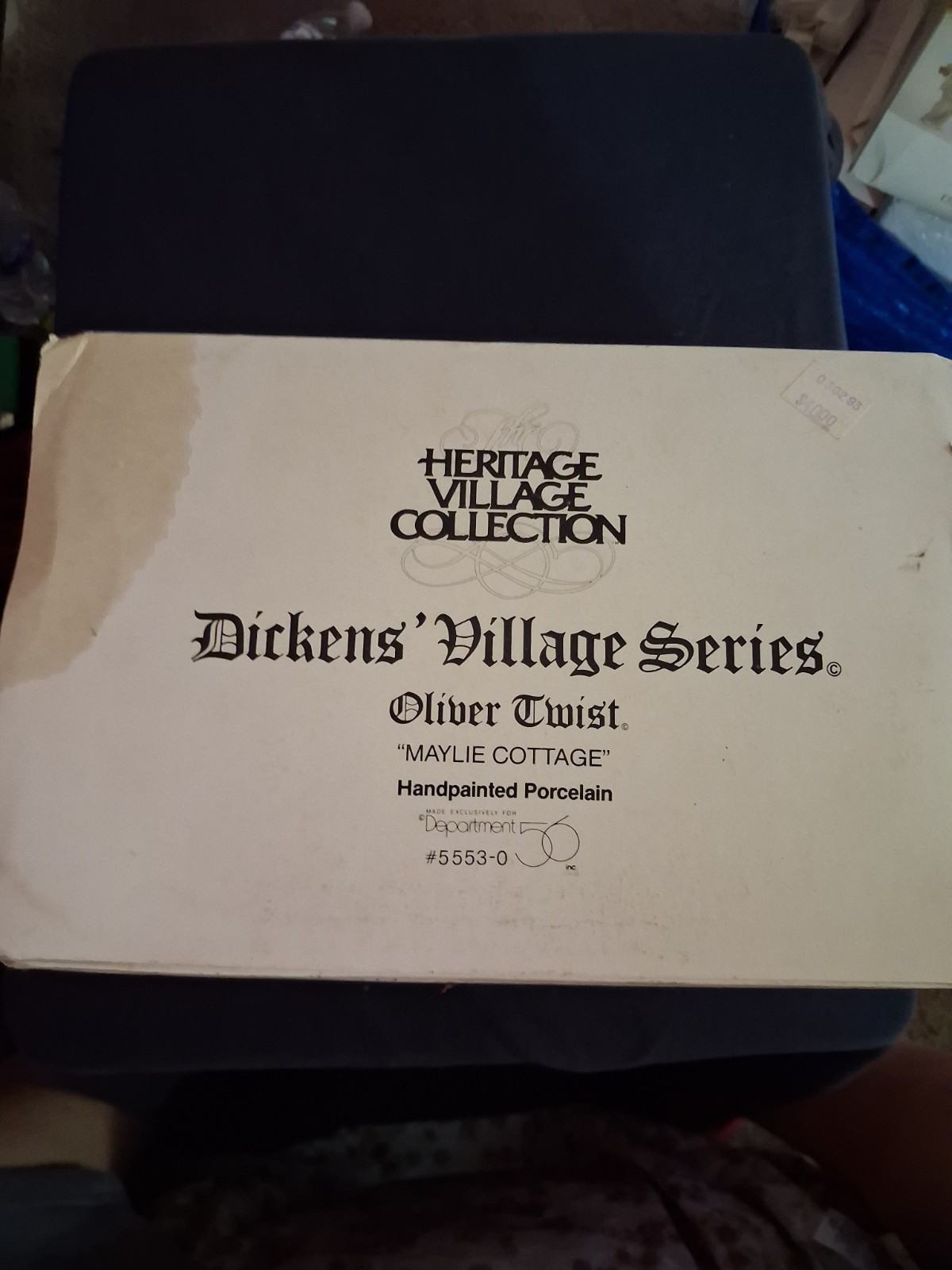 Dept 56 Dickens Village Heritage Oliver Twist Maylie Cottage #5553-0 