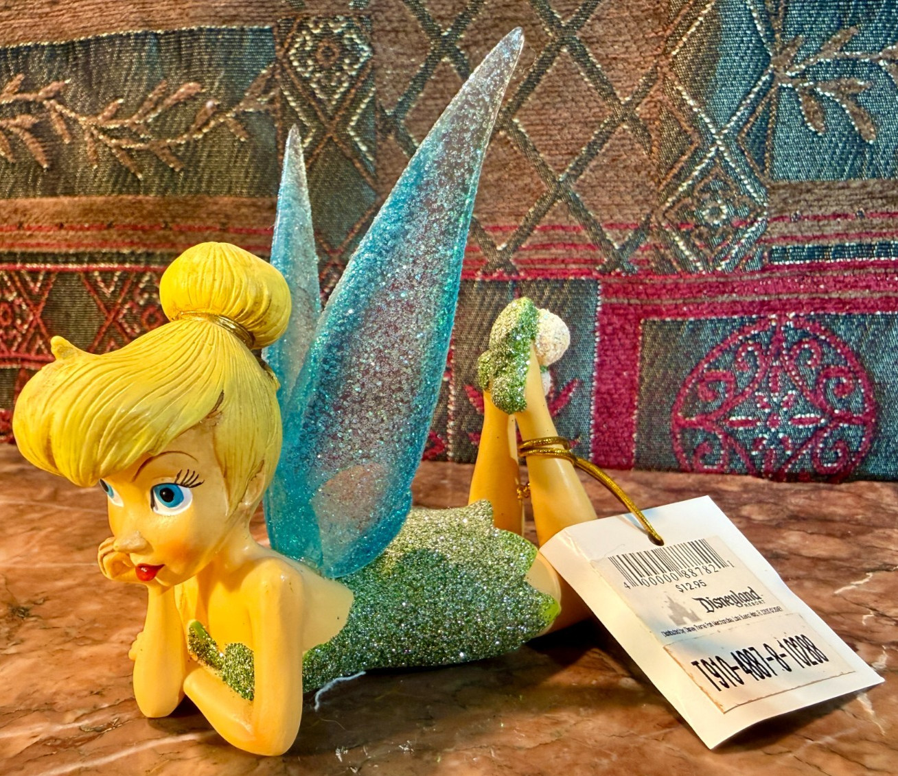 DISNEYLAND RESORT Park Souvenir TINKERBELL LYING DOWN With Tag