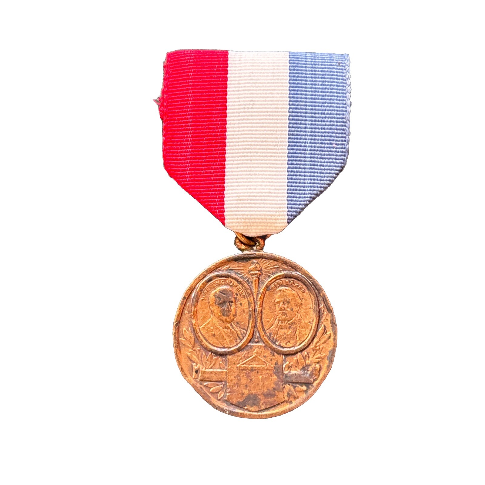 1922 President Warren G. Harding Marion Ohio Centennial Celebration Badge Medal