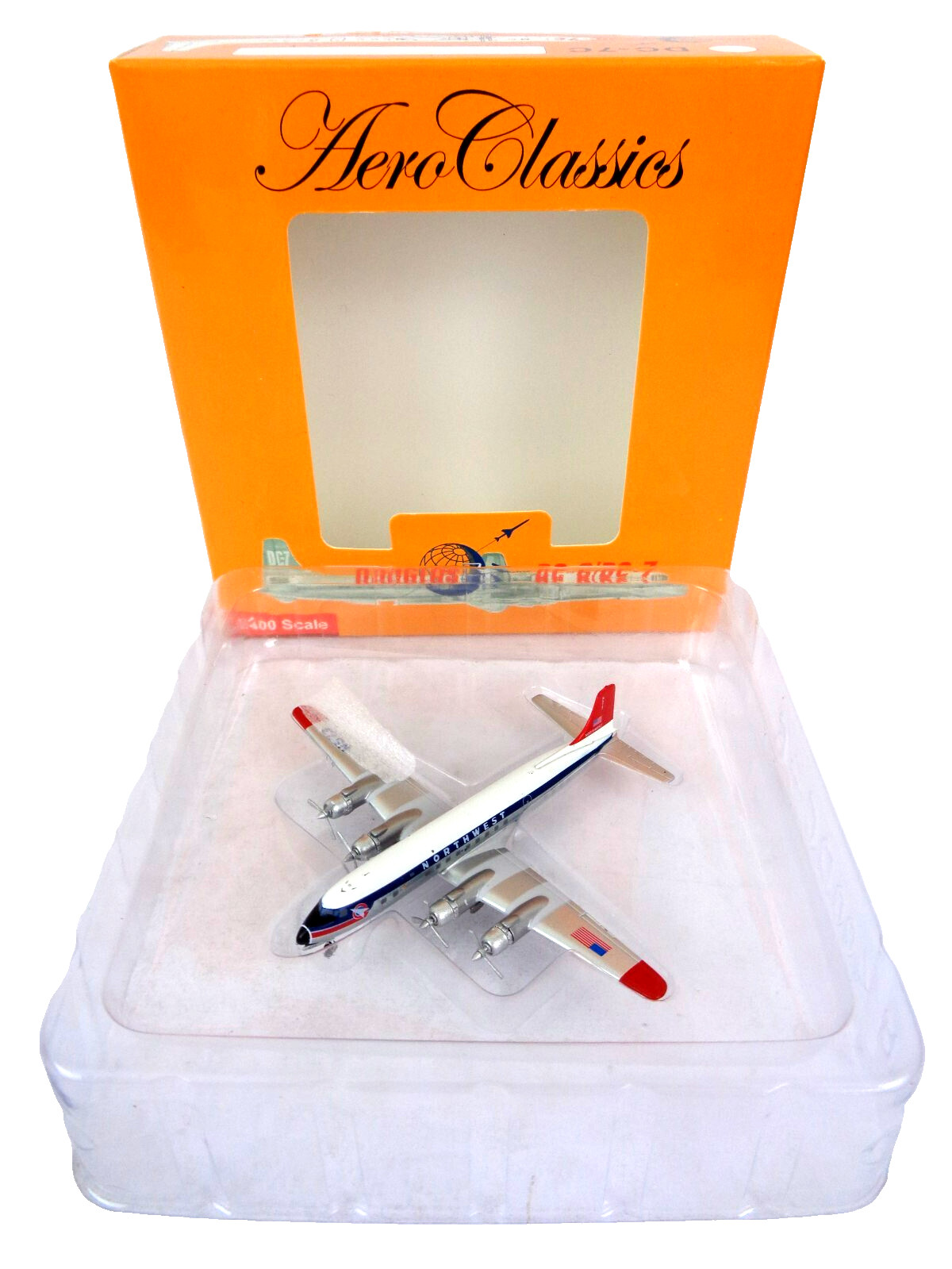 Aeroclassics 1/400 Northwest Douglas DC-6 N573 Model Airplane Boxed Rare