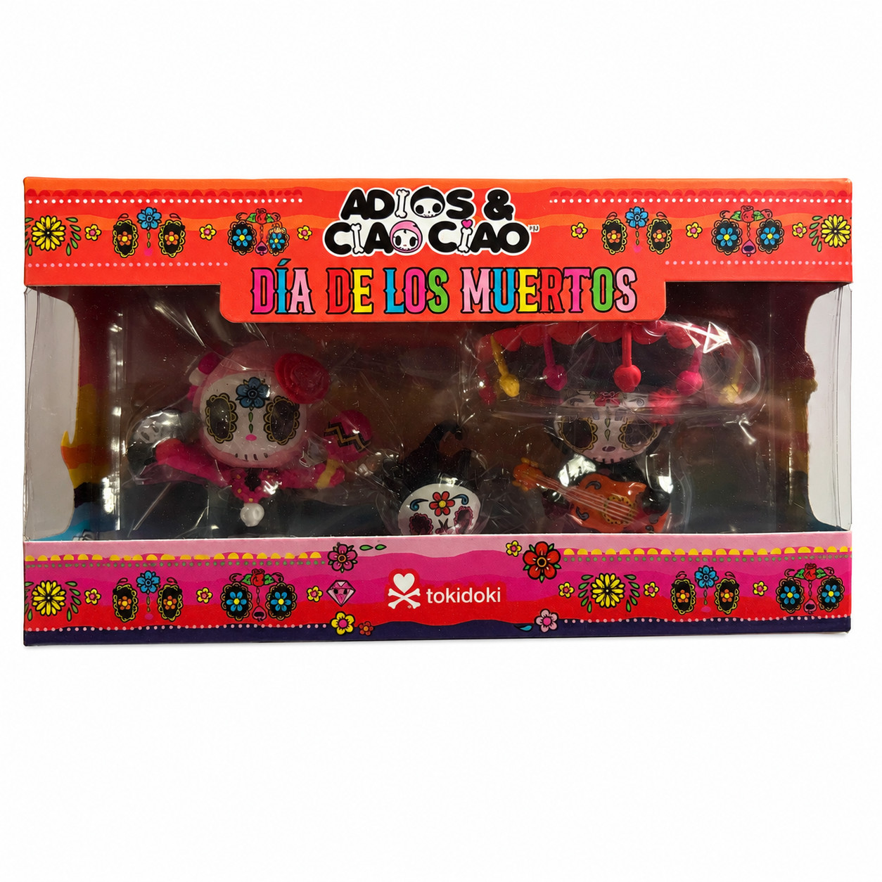 Tokidoki Adios & Ciao Ciao Dia de los Muertos 3-Pack Vinyl Figures NEW