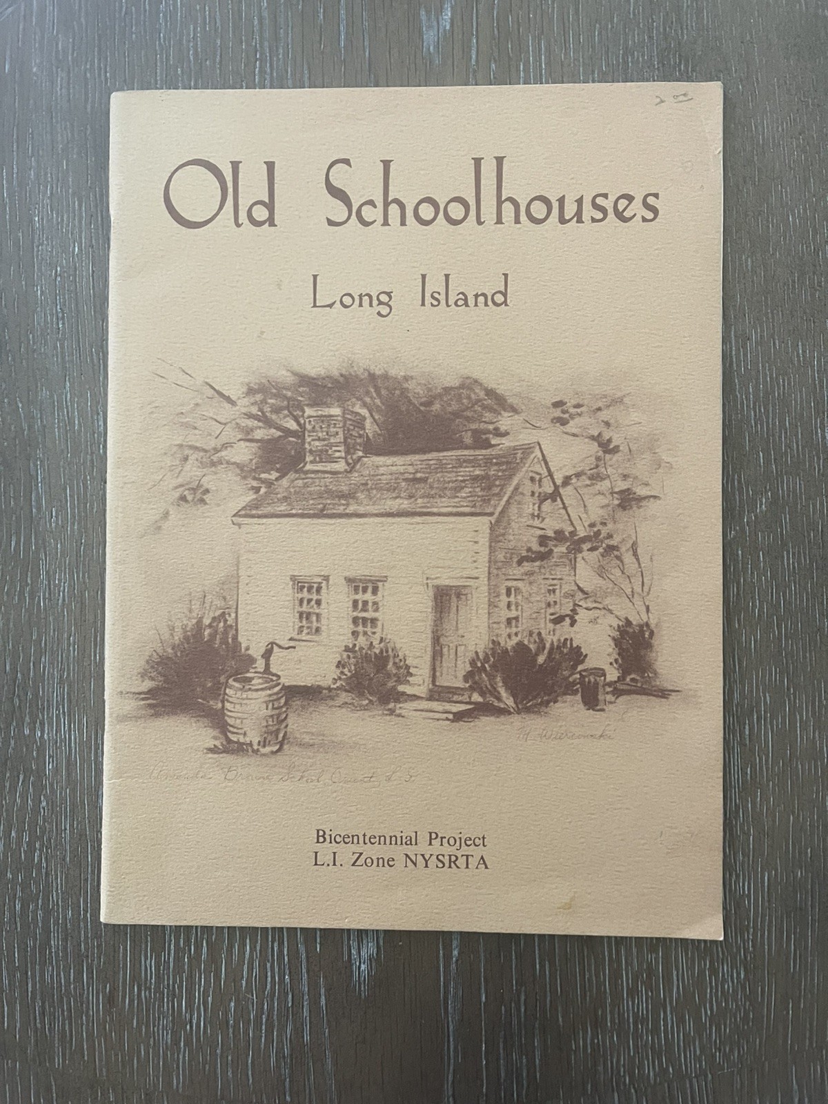 Old Schoolhouses - Long Island - Bicentennial Project - 1976