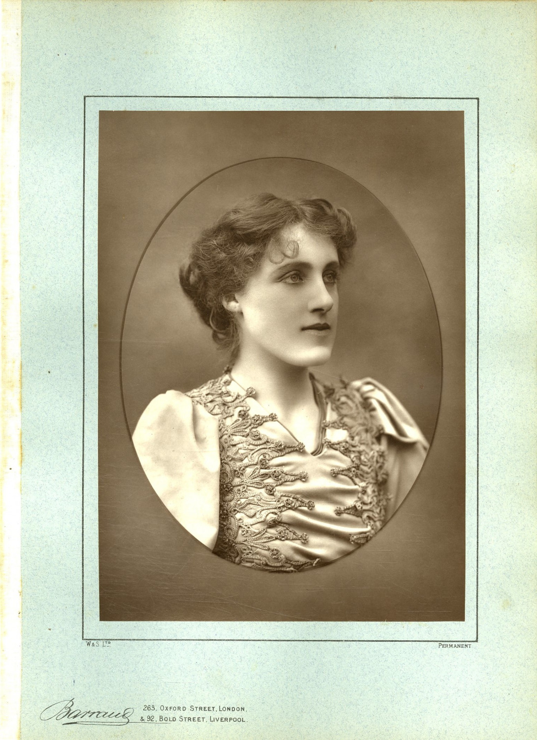 Miss Julia Neilson by Barraud Vintage Print;Julia Neilson (June 12, 1868-182)