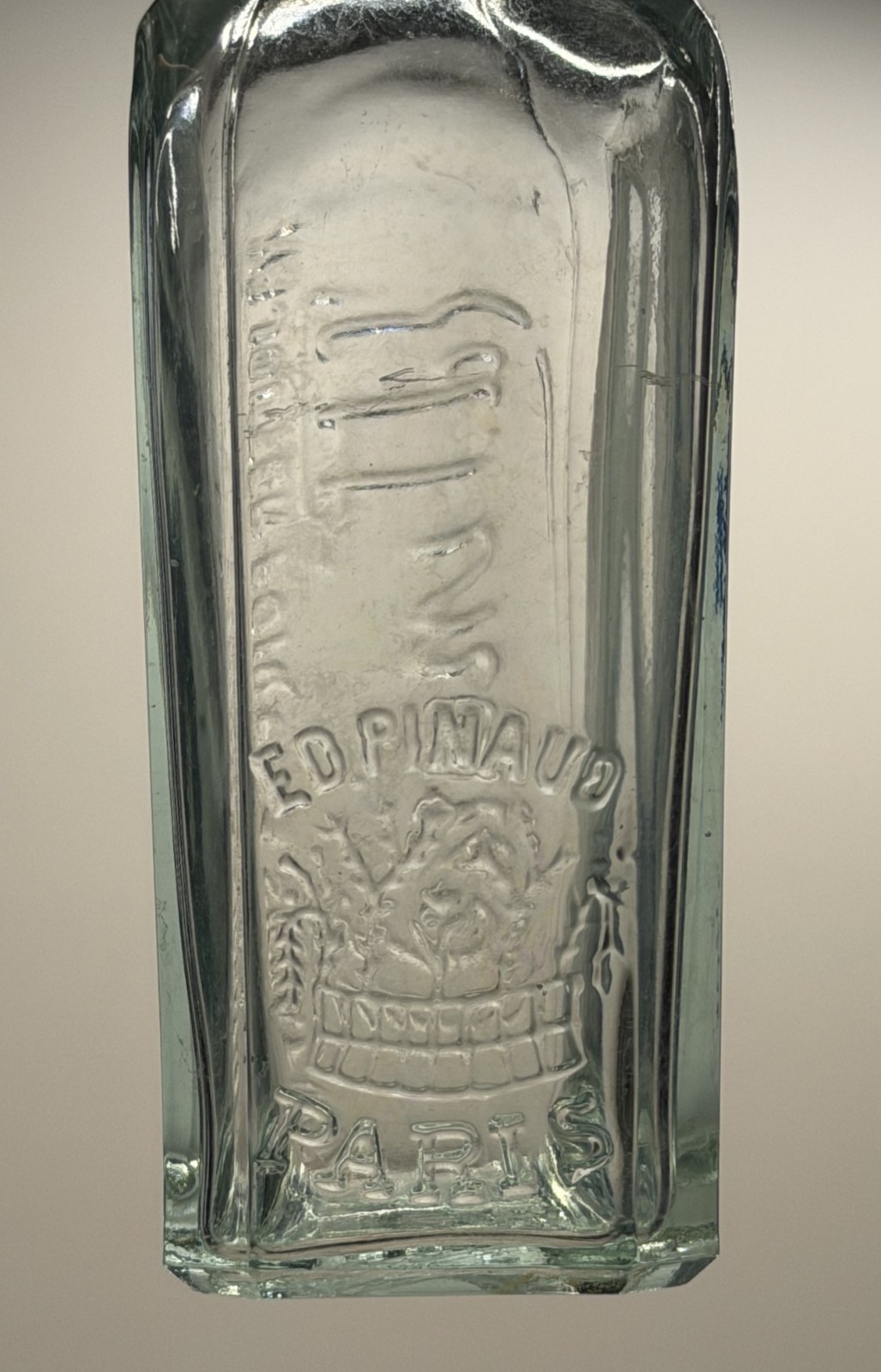 Antique Ed. Pinaud Paris French Eau de Quinine Hair Tonic Perfume 1890s to 1920s