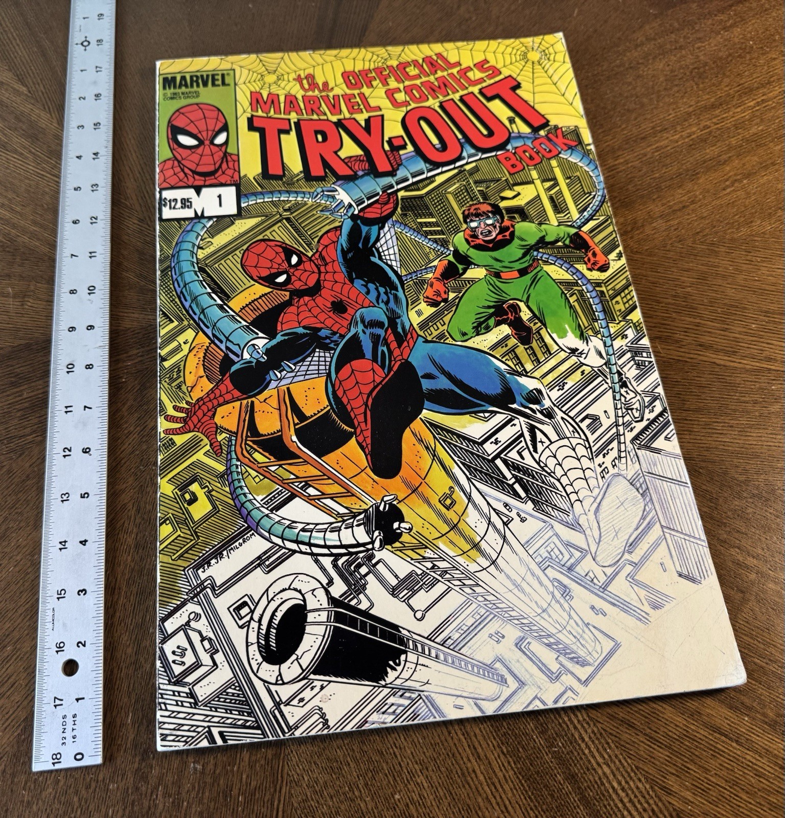 🕸️💥The Official Marvel Comics Try-Out Book #1 from 1983💥🕸️