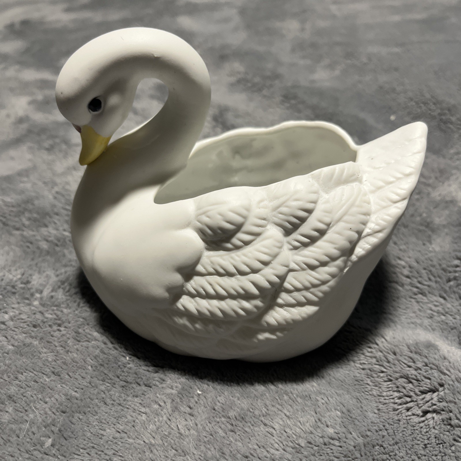 Vintage Ceramic Swan Planter