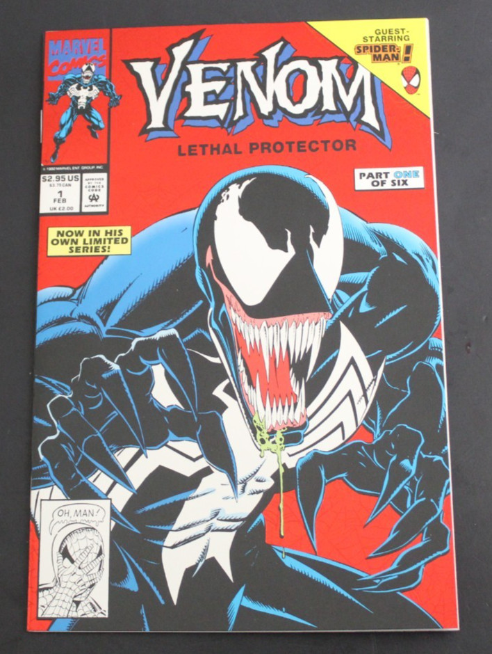 Marvel Comics Venom: Lethal Protector #1 1993 Venom & Spider-Man (284) Marvel Comics Venom: Lethal Protector #1 1993 Venom & Spider-Man (284)