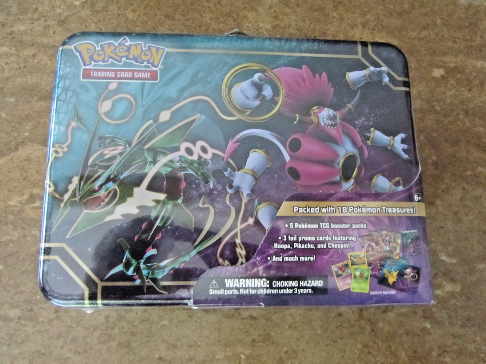 Pokémon XY 2015 Premium Collector Treasure Chest Lunchbox Tin NEW / SEALED Pokémon XY 2015 Premium Collector Treasure Chest Lunchbox Tin NEW / SEALED
