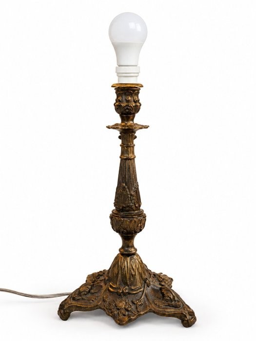 Vintage table lamp bronze / brass from 1960\'s