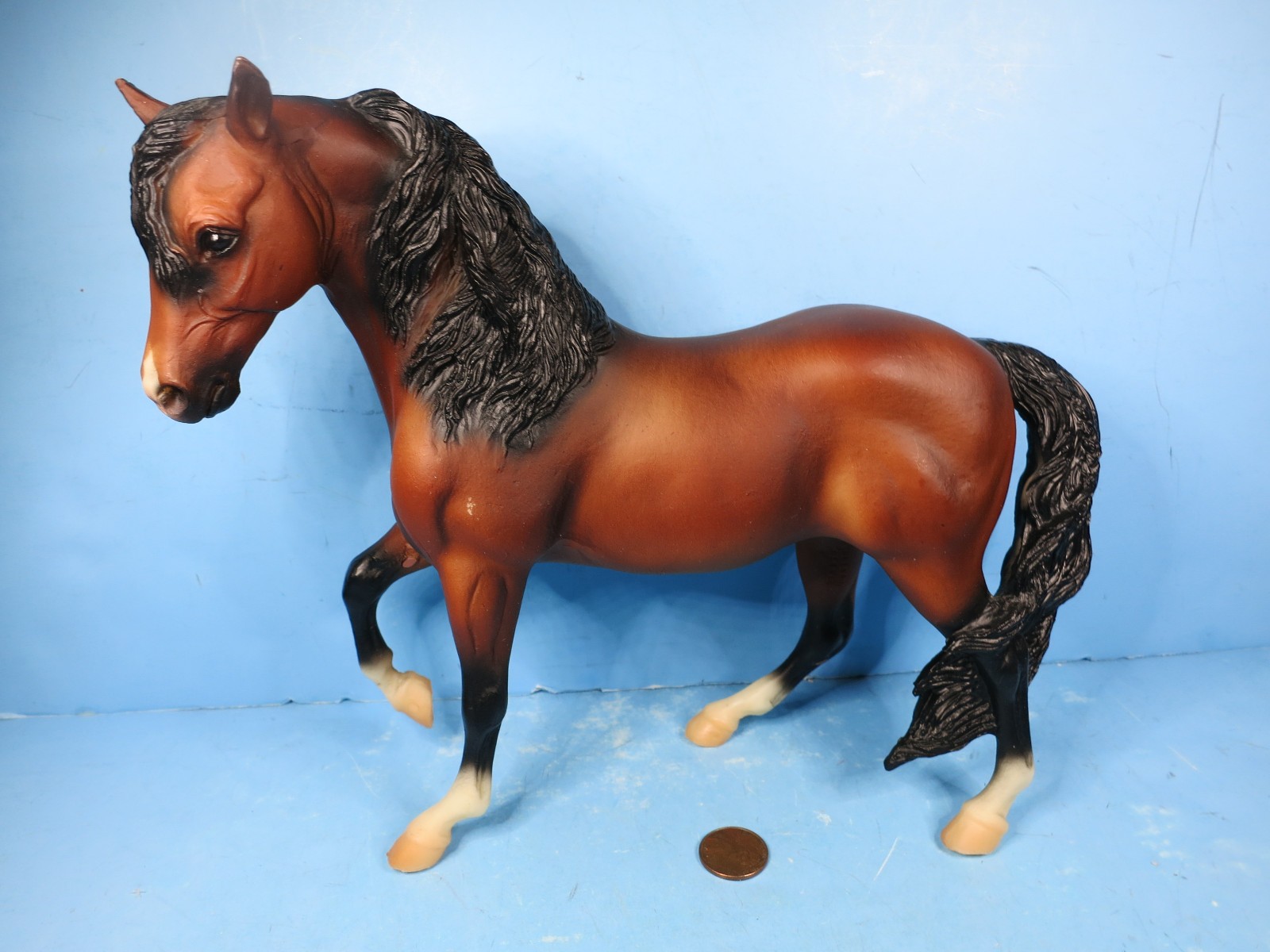 BREYER TRADITIONAL-Marabella Bay Morgan Mare-1997-1998-USED BREYER TRADITIONAL-Marabella Bay Morgan Mare-1997-1998-USED
